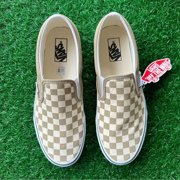 Vans Classic Slip On Checkerboard Cornstalk - Picture 3 of 7
